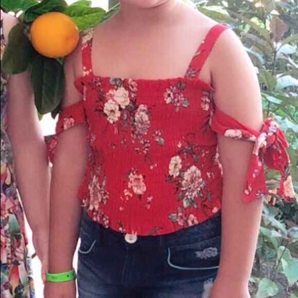 Flower print top - Picture 4 of 8